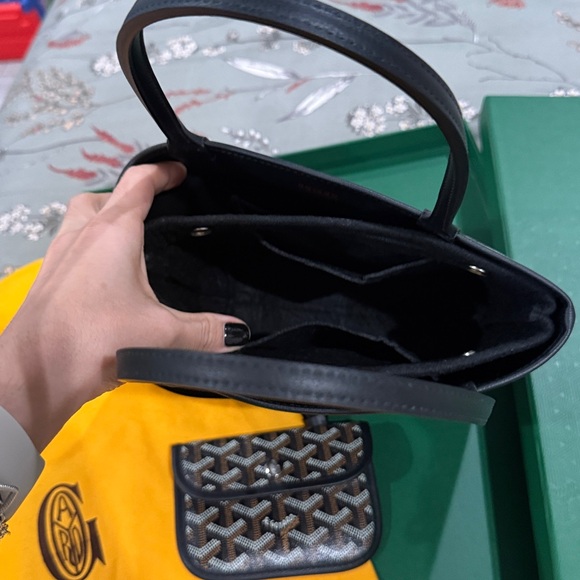 Goyard Black and Brown Tote with organizer - Picture 7 of 10